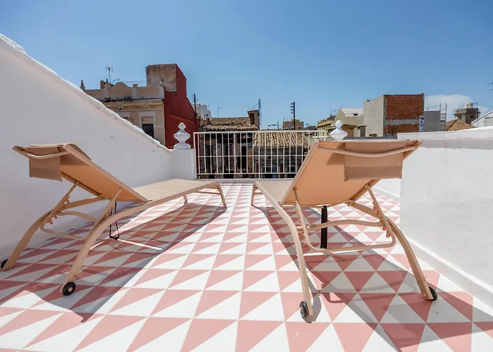 Сasa de vacaciones Artisan Haven: El Cabanyal Oasis
